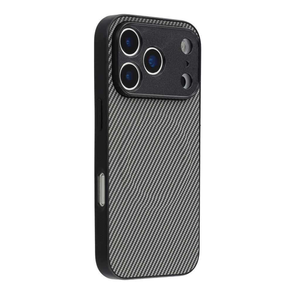 iPhone 18 Pro Max / 17 Pro Max EIDERWOOD Hybrid Carbon Deksel - MagSafe Kompatibel - Grå