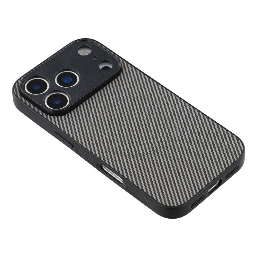 iPhone 18 Pro Max / 17 Pro Max EIDERWOOD Hybrid Carbon Deksel - MagSafe Kompatibel - Grå