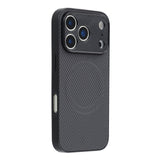 iPhone 18 Pro Max / 17 Pro Max EIDERWOOD Hybrid Carbon Deksel - MagSafe Kompatibel - Svart