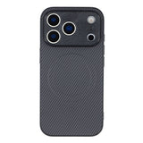 iPhone 18 Pro Max / 17 Pro Max EIDERWOOD Hybrid Carbon Deksel - MagSafe Kompatibel - Svart