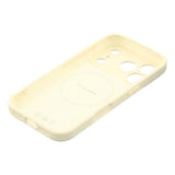 EIDERWOOD iPhone 17 Pro Max Fleksibelt Plast Deksel med Fôr Innvendig – MagSafe Kompatibel – Hvit