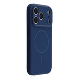 EIDERWOOD iPhone 17 Pro Max Fleksibelt Plast Deksel med Fôr Innvendig – MagSafe Kompatibel – Mørk Blå