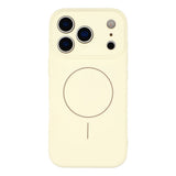 EIDERWOOD iPhone 17 Pro Fleksibelt Plast Deksel med Fôr Innvendig – MagSafe Kompatibel – Beige