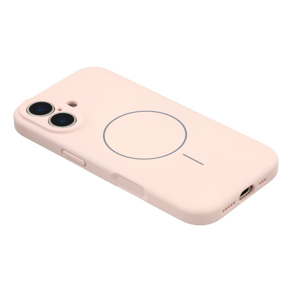 EIDERWOOD iPhone 17 Fleksibelt Plast Deksel med Fôr Innvendig – MagSafe Kompatibel – Rosa