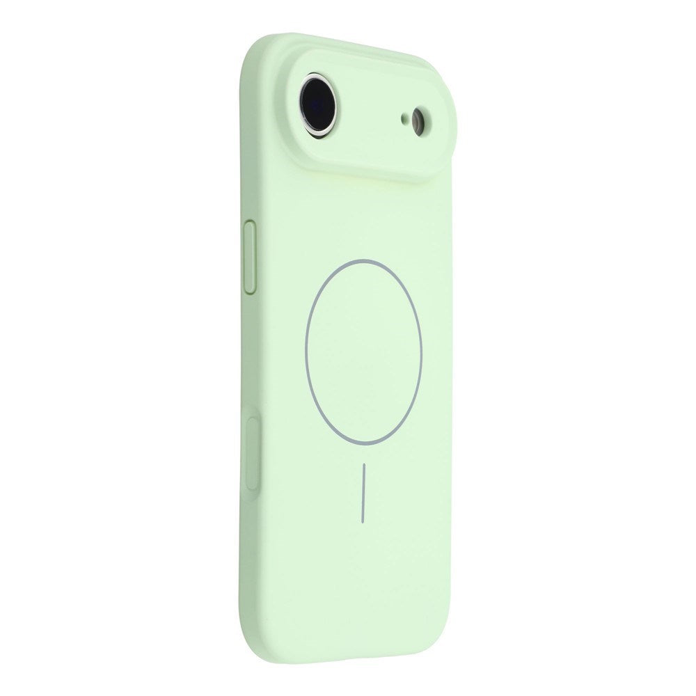EIDERWOOD iPhone Air Fleksibelt Plast Deksel med Fôr Innvendig – MagSafe Kompatibel – Mintgrønn