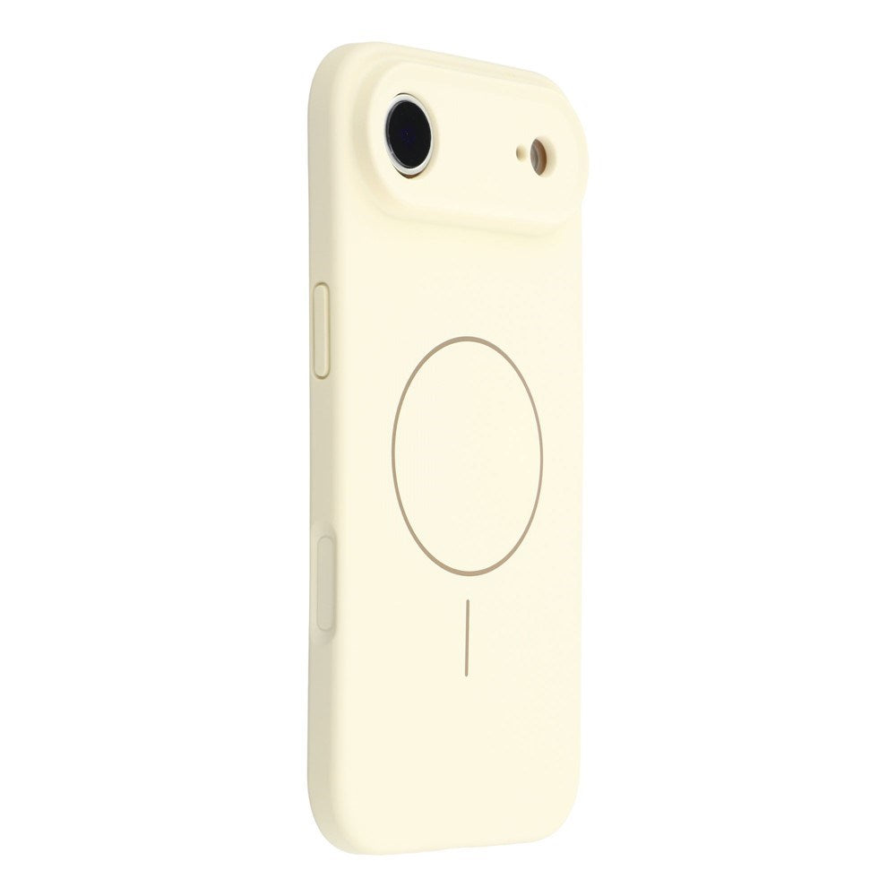 EIDERWOOD iPhone Air Fleksibelt Plast Deksel med Fôr Innvendig – MagSafe Kompatibel – Hvit