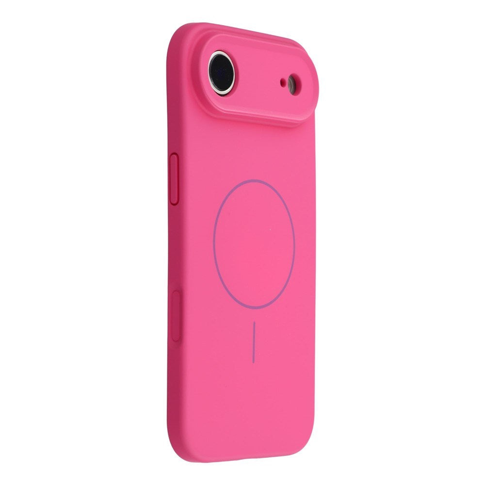 EIDERWOOD iPhone Air Fleksibelt Plast Deksel med Fôr Innvendig – MagSafe Kompatibel – Pink