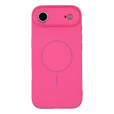 EIDERWOOD iPhone Air Fleksibelt Plast Deksel med Fôr Innvendig – MagSafe Kompatibel – Pink