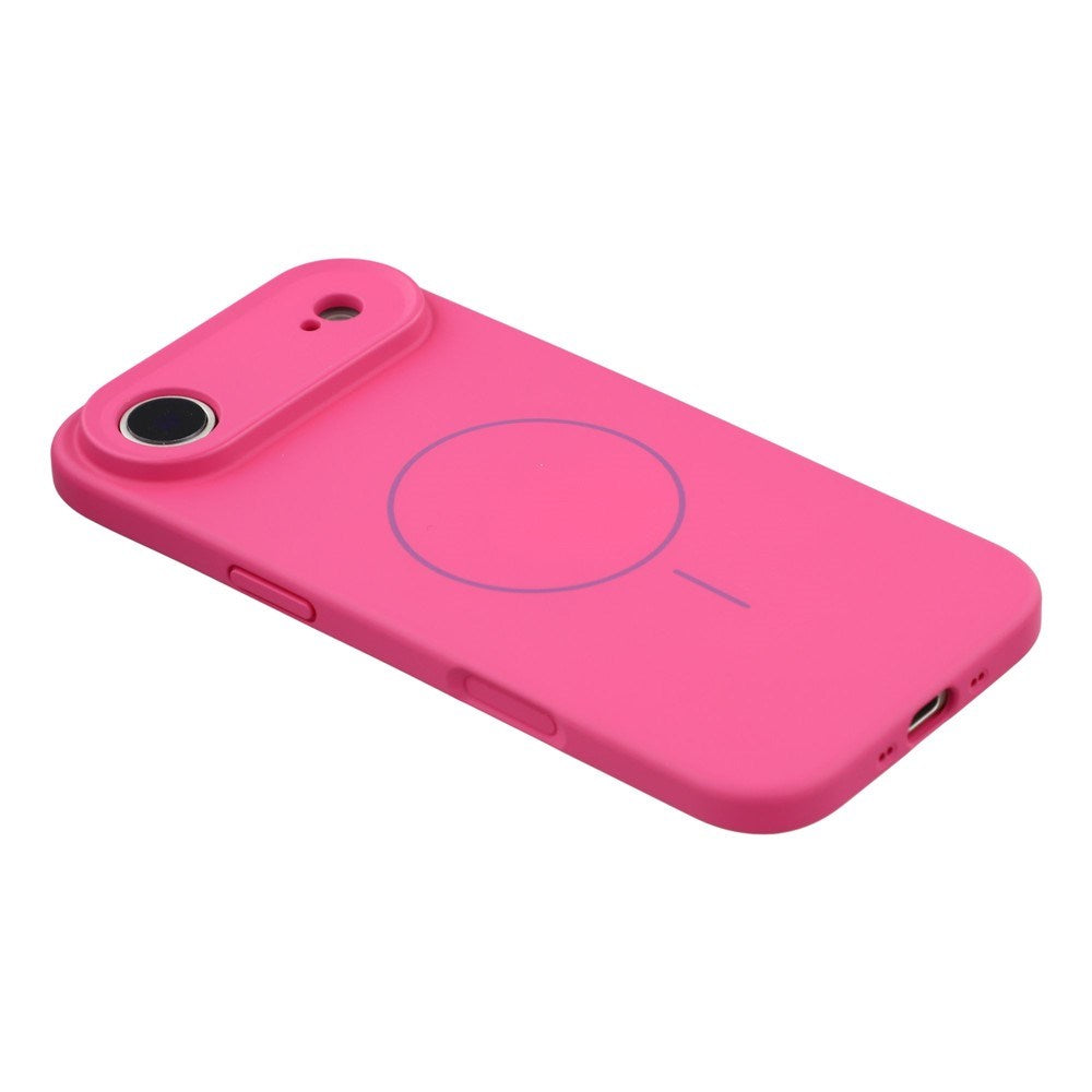 EIDERWOOD iPhone Air Fleksibelt Plast Deksel med Fôr Innvendig – MagSafe Kompatibel – Pink