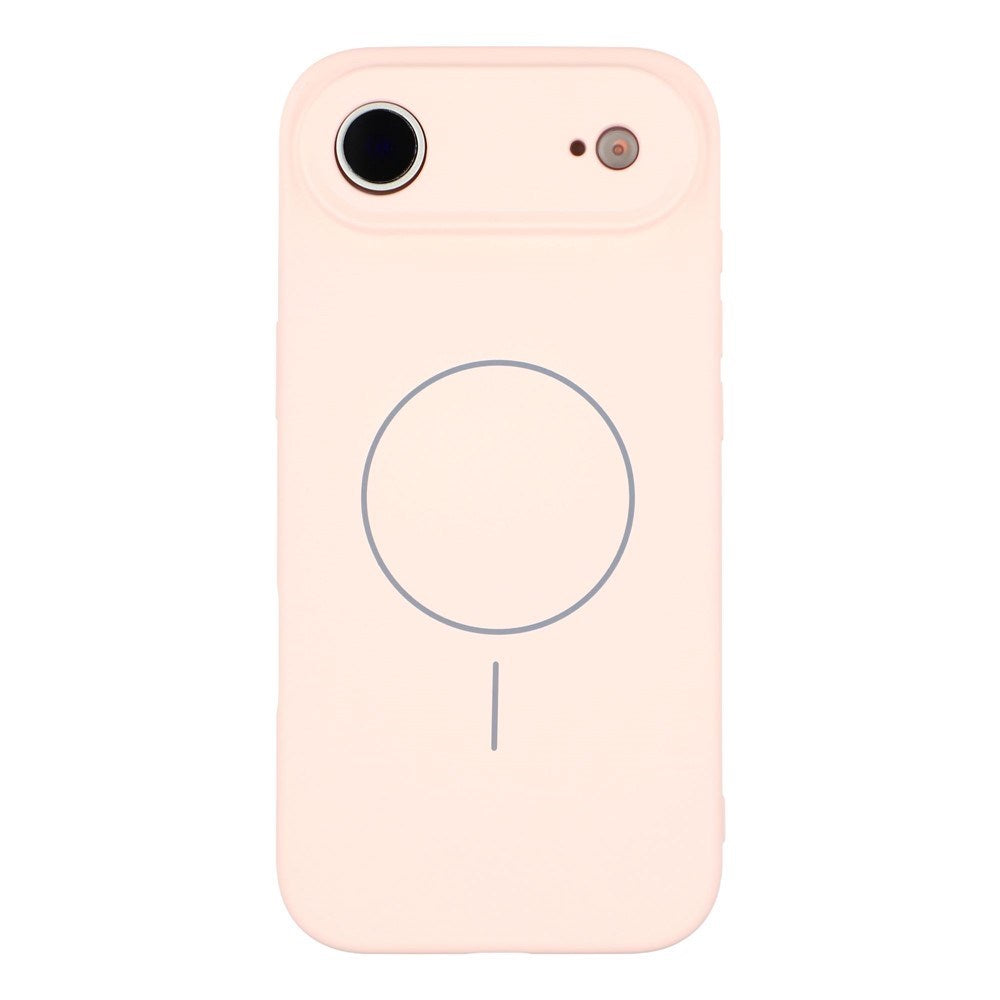 EIDERWOOD iPhone Air Fleksibelt Plast Deksel med Fôr Innvendig – MagSafe Kompatibel – Rosa