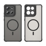 Motorola Moto G86 Power EIDERWOOD Hybrid Plast Deksel - MagSafe Kompatibel - Svart