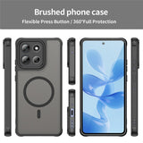 Motorola Moto G86 Power EIDERWOOD Hybrid Plast Deksel - MagSafe Kompatibel - Svart