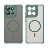 Motorola Moto G86 Power EIDERWOOD Hybrid Plast Deksel - MagSafe Kompatibel - Grønn