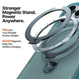 iPhone 17 Pro Max TORRAS Ostand Q3 Air Deksel med Kickstand - MagSafe Kompatibel - Grønn