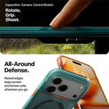 iPhone 17 Pro Max TORRAS Ostand Q3 Air Deksel med Kickstand - MagSafe Kompatibel - Grønn