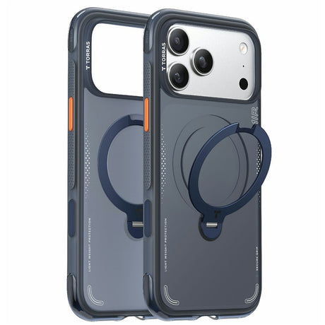iPhone 17 Pro TORRAS Ostand Q3 Air Deksel m. Kickstand - MagSafe Kompatibel - Blå