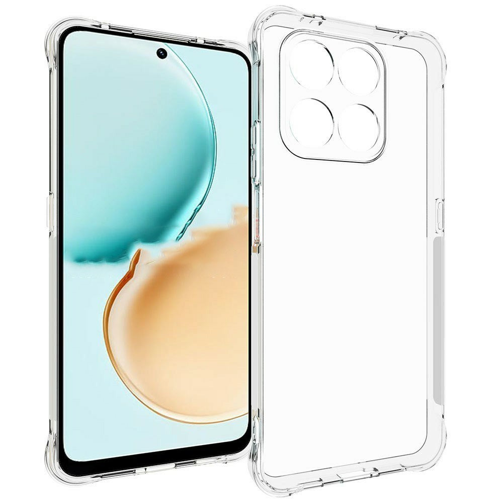 Honor 400 Smart (4G / 5G) EIDERWOOD Plast Deksel med Støtdempende Hjørner - Gjennomsiktig