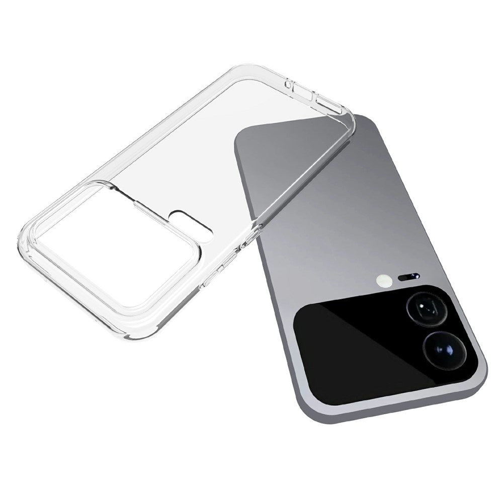 Xiaomi 17 Pro EIDERWOOD Fleksibelt Plast Deksel - Gjennomsiktig