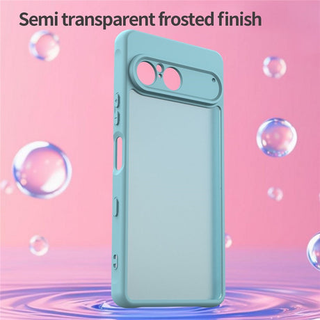 EIDERWOOD Sony Xperia 10 VII Matt Hybrid Deksel - Gjennomsiktig / Lysblå