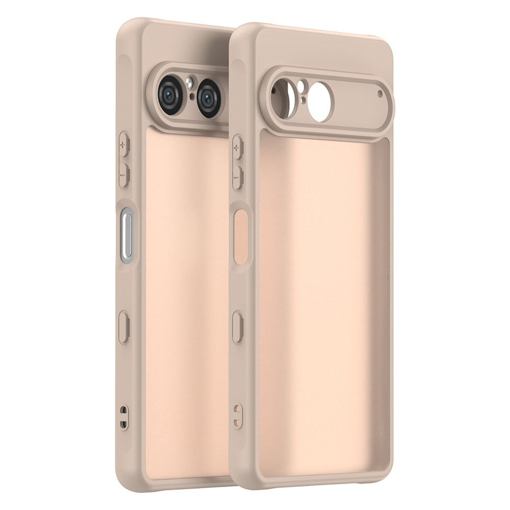 EIDERWOOD Sony Xperia 10 VII Matt Hybrid Deksel - Gjennomsiktig / Beige