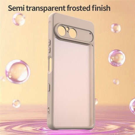EIDERWOOD Sony Xperia 10 VII Matt Hybrid Deksel - Gjennomsiktig / Beige