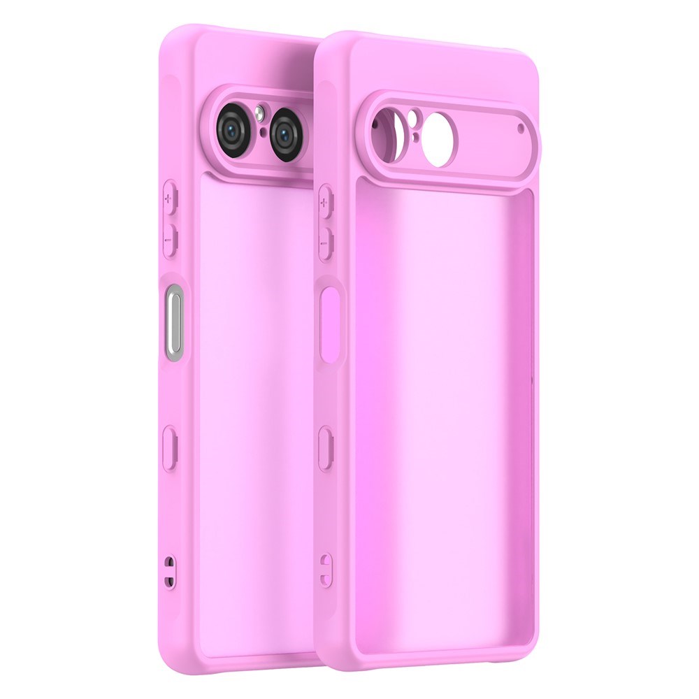 EIDERWOOD Sony Xperia 10 VII Matt Hybrid Deksel - Gjennomsiktig / Rosa