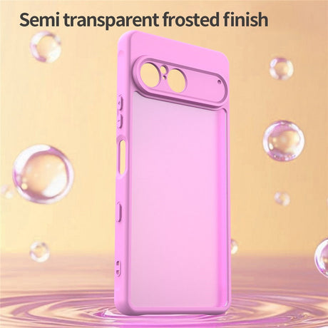 EIDERWOOD Sony Xperia 10 VII Matt Hybrid Deksel - Gjennomsiktig / Rosa