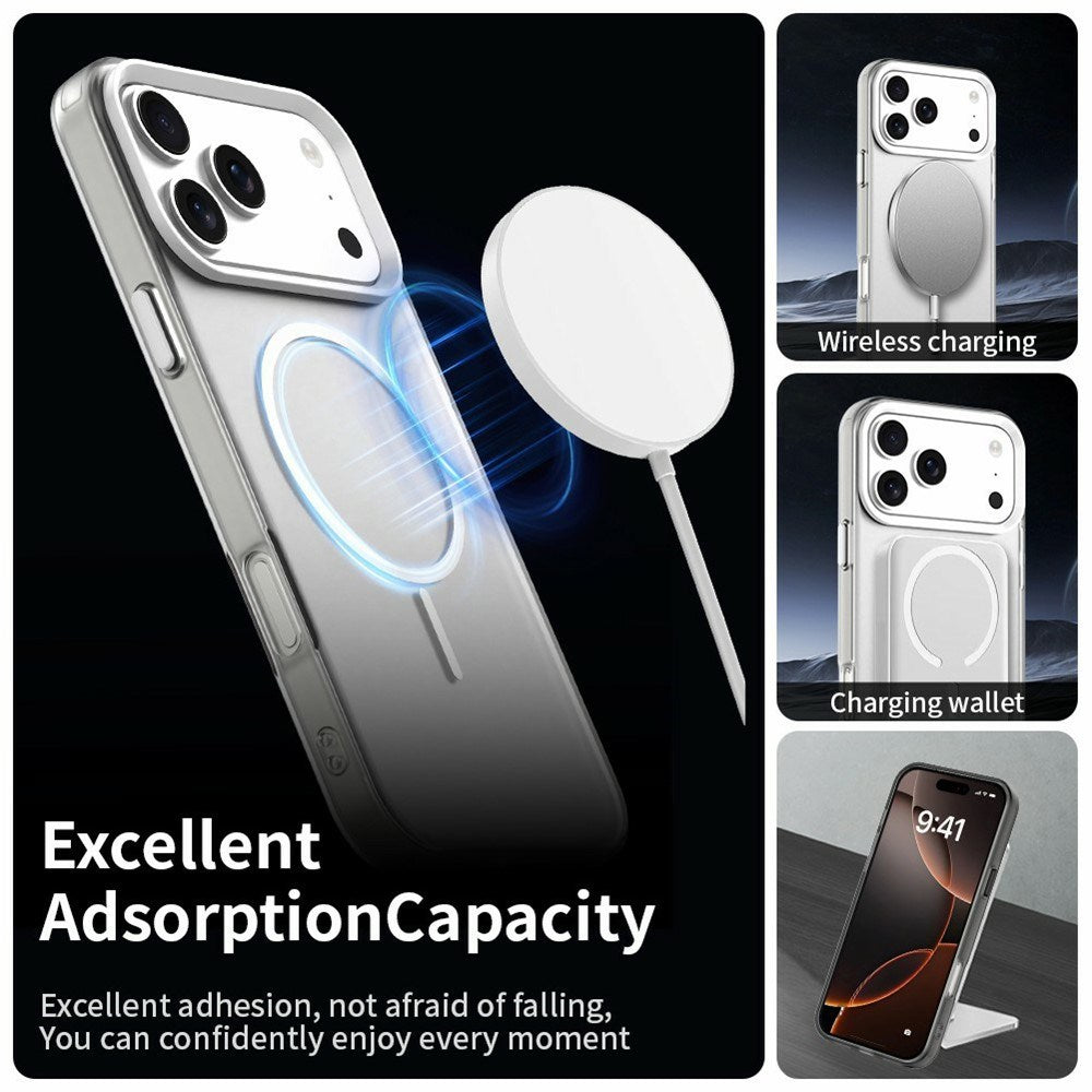 iPhone 18 Pro / 17 Pro EIDERWOOD Hybrid Plast Deksel - MagSafe Kompatibel - Hvit