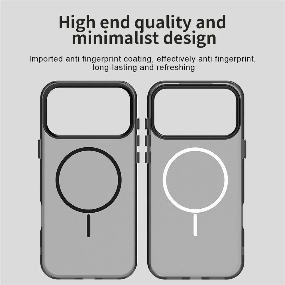 iPhone 18 Pro / 17 Pro EIDERWOOD Hybrid Plast Deksel - MagSafe Kompatibel - Svart