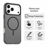 iPhone 18 Pro / 17 Pro EIDERWOOD Hybrid Plast Deksel - MagSafe Kompatibel - Svart