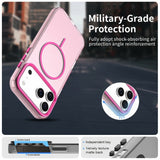 iPhone 18 Pro / 17 Pro EIDERWOOD Hybrid Plast Deksel - MagSafe Kompatibel - Rosa