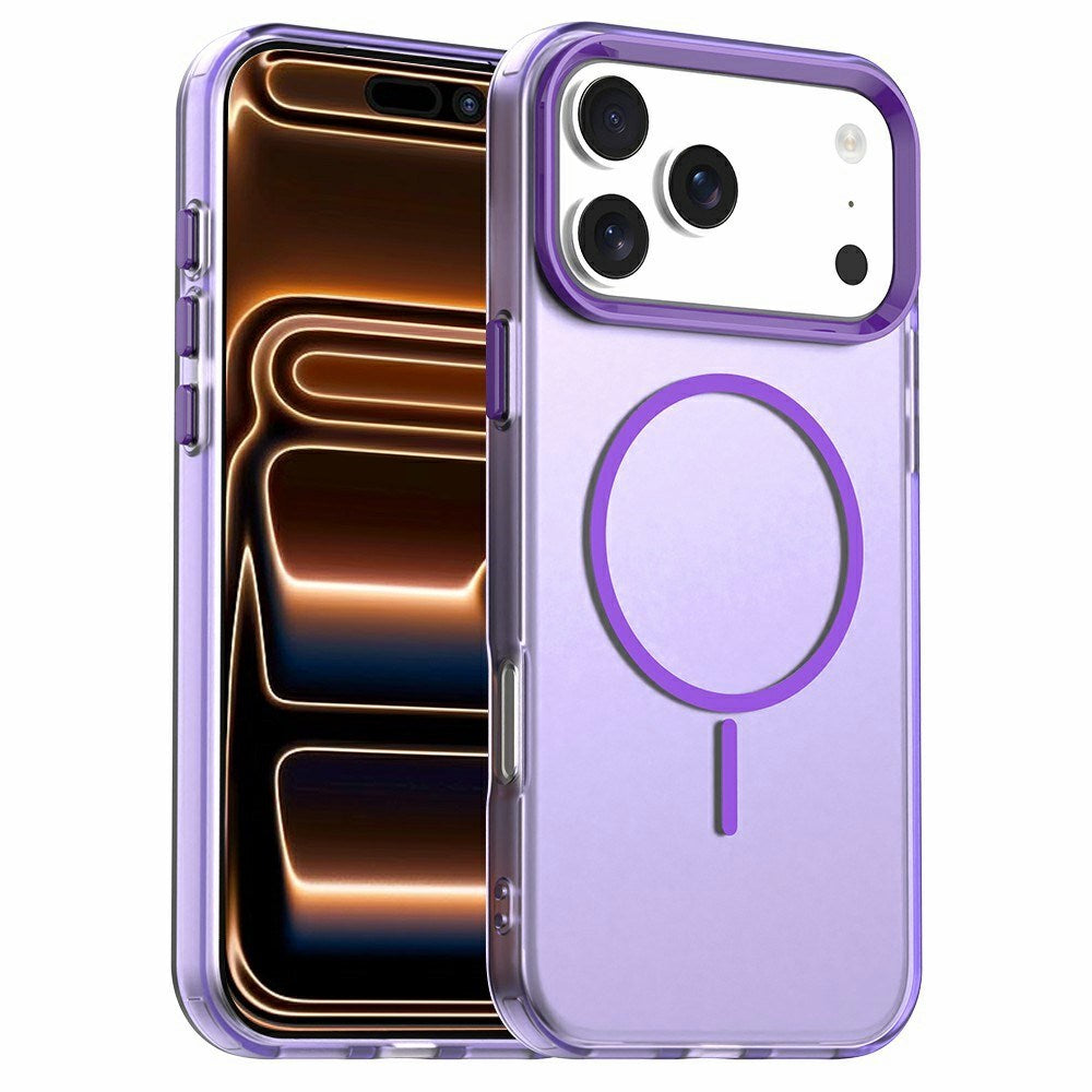iPhone 18 Pro / 17 Pro EIDERWOOD Hybrid Plast Deksel - MagSafe Kompatibel - Lilla