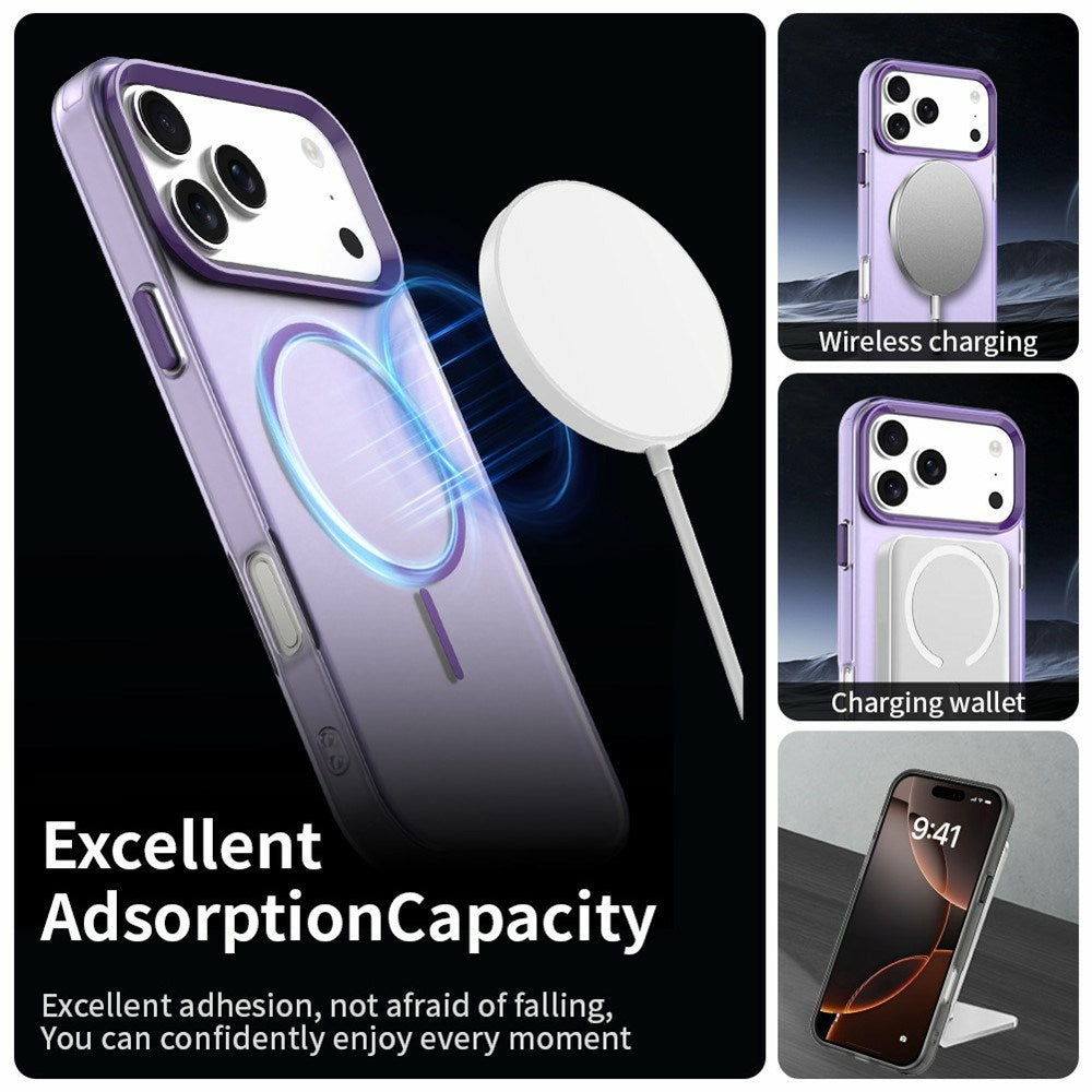 iPhone 18 Pro / 17 Pro EIDERWOOD Hybrid Plast Deksel - MagSafe Kompatibel - Lilla