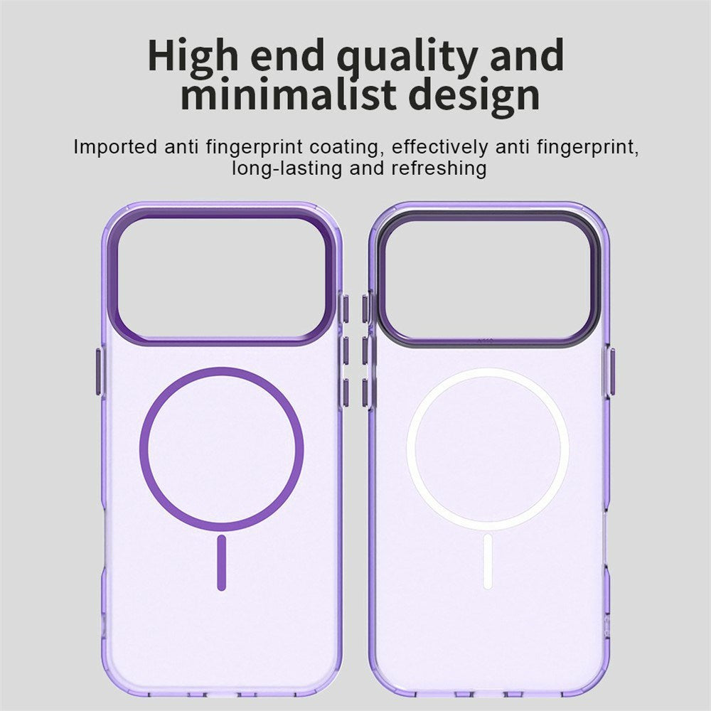 iPhone 18 Pro / 17 Pro EIDERWOOD Hybrid Plast Deksel - MagSafe Kompatibel - Lilla