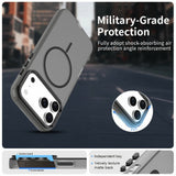 iPhone 18 Pro Max / 17 Pro Max EIDERWOOD Hybrid Plast Deksel - MagSafe Kompatibel - Svart