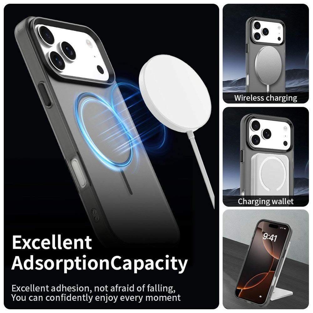 iPhone 18 Pro Max / 17 Pro Max EIDERWOOD Hybrid Plast Deksel - MagSafe Kompatibel - Svart