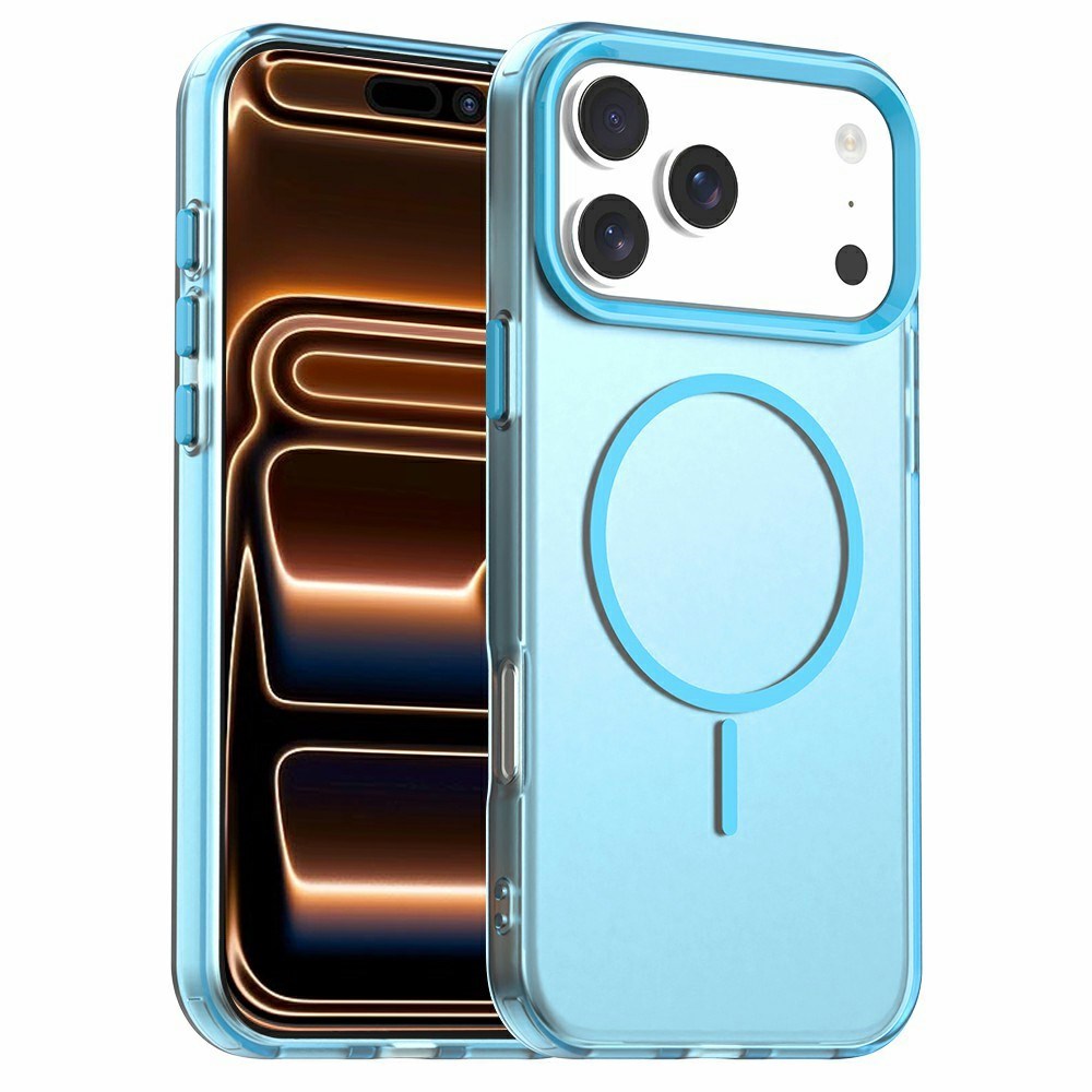 iPhone 18 Pro Max / 17 Pro Max EIDERWOOD Hybrid Plast Deksel - MagSafe Kompatibel - Blå