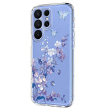 Samsung Galaxy S26 Ultra EIDERWOOD Fleksibel Plast Deksel m. Mønster - Gjennomsiktig / Fioler