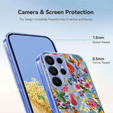 Samsung Galaxy S26 Ultra EIDERWOOD Fleksibel Plast Deksel m. Mønster - Gjennomsiktig / Blomster
