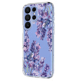 Samsung Galaxy S26 Ultra EIDERWOOD Fleksibel Plast Deksel m. Mønster - Gjennomsiktig / Lavendel