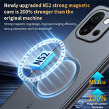 EIDERWOOD OnePlus 15 Hybrid Plast Deksel med Kunstskinn – MagSafe Kompatibel – Svart