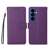 Samsung Galaxy S26 EIDERWOOD Kunstskinn Flip Deksel m. Strop - Lilla