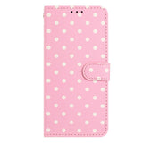 EIDERWOOD iPhone 17 Kunstskinn Flip Deksel m. Polka Design - Rosa