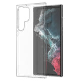 EIDERWOOD Samsung Galaxy S23 Ultra Fleksibelt Plast Deksel - Gjennomsiktig