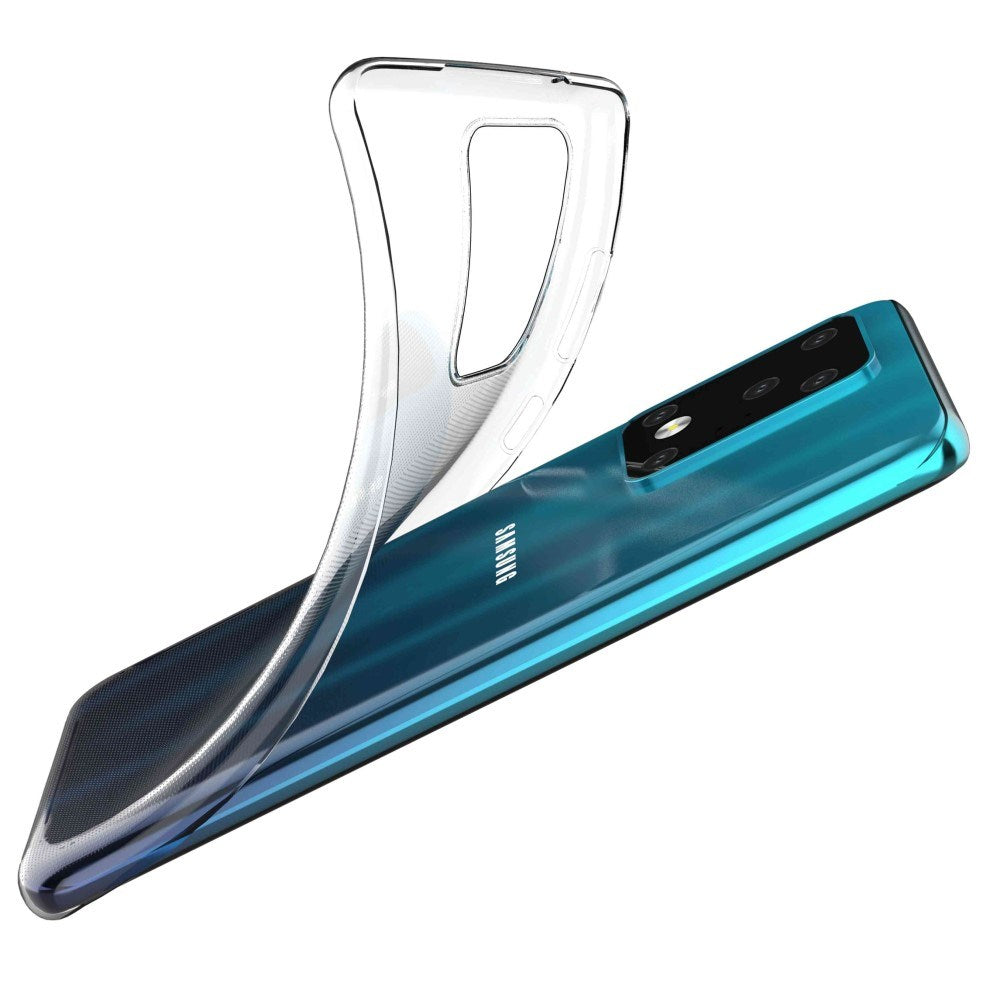 EIDERWOOD Samsung Galaxy S20 Ultra Fleksibelt Plast Bak Deksel - Gjennomsiktig