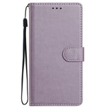 Samsung Galaxy S26 Ultra EIDERWOOD Kunstskinn Deksel med Stropp & Kortholder – Lilla