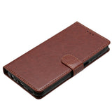 Samsung Galaxy S26 Ultra EIDERWOOD Kunstskinn Deksel med Stropp & Kortholder – Brun