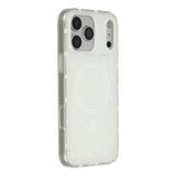 EIDERWOOD iPhone 17 Pro Max Hybrid Deksel med Polka Design - MagSafe Kompatibel - Gjennomsiktig / Hvit