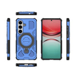 Samsung Galaxy S26 EIDERWOOD Håndverker Deksel m. Roterende Kickstand - Blå