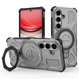 Samsung Galaxy S26 EIDERWOOD Håndverker Deksel m. Roterende Kickstand - Grå